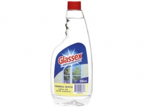 LIMPIAVIDRIOS 500 CC GLASSEX RECARGA (CRISTAL)