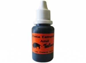 TINTA TAMPON TALINAY 20 CC. AZUL