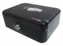 CAJA CHICA ACME CM2 20X16X8 NEGRO C/LLAVE