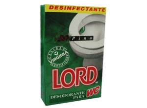 DESINFEC. W.C. VIRGINIA (LORD) C/GANCHO PINO 40 GR