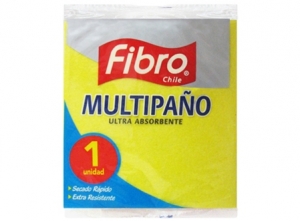 PA?O ABSORBENTE X 1 FIBRO 37 X 40 MULTI AMARILLO