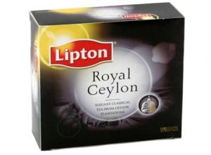 TE LIPTON ROYAL 100 BL ETIQUETA NEGRA.