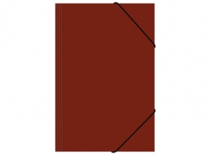 CARPETA CARTERA C/ELASTICO BUHO 5027 CAFE PIPA