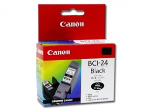 CARTRIDGE CANON BCI-24BK NEGRO X1 S200/S300/I320