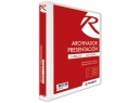 ARCHIVADOR CARTA C/PRES.2 AROS 1.0 BL RHEIN