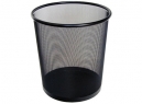 PAPELERO NEGRO MALLA 35 CMS ALTO X 30 CMS DIAMET