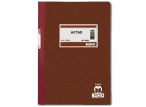 LIBRO ACTAS 200 HJ.BUHO LINEAL 591