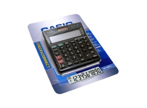 CALCULADORA BASICA ESCR/S CASIO MJ-100 10 DIG