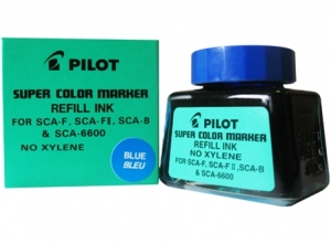 TINTA MARCADOR PERMAN.30CC PILOT AZUL SCA-RF-L