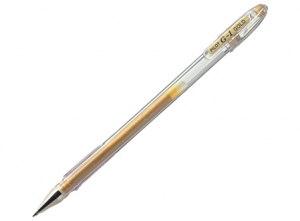 BOLIGRAFO PILOT ROL.BALL G-1-0.7 DORADO RECARG.