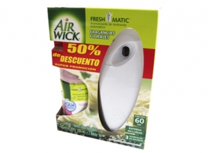 DESODORANTE AMB. AIRWICK 250ML MATIC+RPTO ESEN.FL