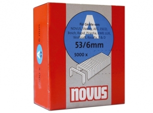 CORCHETES NOVUS 53/ 6 X 5000 UNIDADES