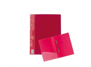 CARPETA C/GUS DATA ZONE A-4 CLIP FILE ROJO 612