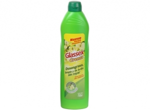 LIMPIADOR CREMA 750 CC GLASSEX LIMON