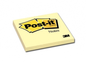 NOTA POST-IT 654 3M MEDIANO AMARILLO