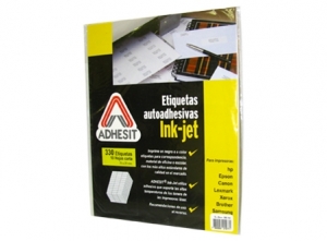 ETIQUETA INK JET 70 X 25 ADHESIT 10 HJ 33 ETXHJ