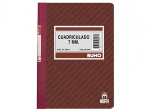 CUADERNO EMPASTADO M7 100 HJ. BUHO 5604