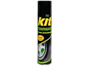 RENOVADOR DE GOMA P/AUTOMOVIL KIT 360CC A/SOL