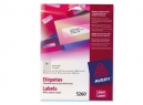 ETIQUETA AVERY 5260 25X 67 BL LASER 30XHJ 25HJ