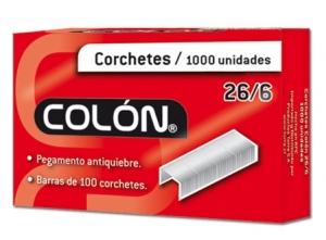 CORCHETES 26/ 6 DE 1000 COLON