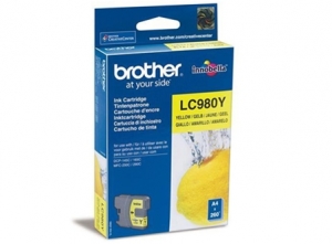 CARTRIDGE BROTHER LC980Y YELLOW DCP-165/MFC290C