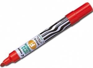 MARCADOR PERMAN.PILOT SCA-F ROJO P/RED