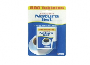 ENDULZANTE NATURALIST 500TAB C/DISPENSADOR