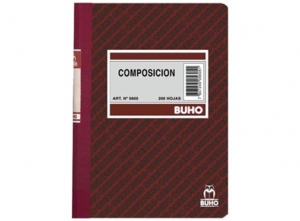 CUADERNO EMPASTADO LI 200 HJ. BUHO 5605