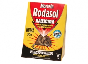 MATA RATONES MORTEIN RODASOL 50 GRS