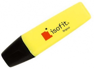 DESTACADOR ISOFIT ORIGINAL TB AMARILLO