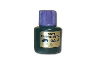TINTA TIMBRE METAL AZUL TALINAY FCO.30 CC.
