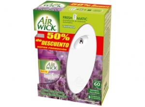 DESODORANTE AMB. AIRWICK 250ML MATIC+RPTO LAVANDA