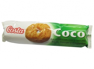 GALLETA COSTA COCO 125 GRS.